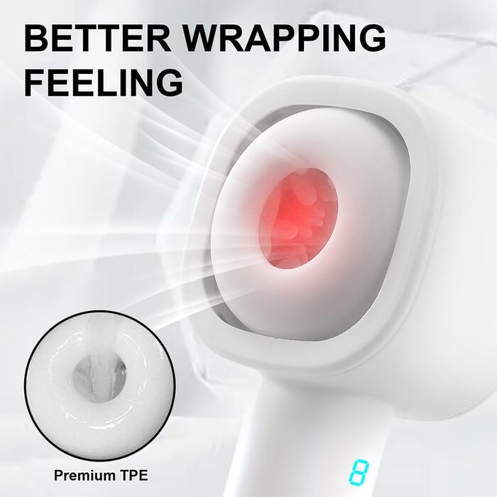 Електричний мастурбатор Seckoe: автоматичний, телескопічний, T-подібний, для чоловіків