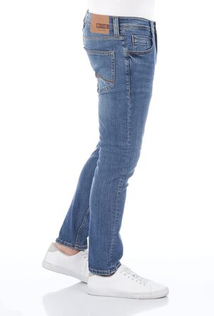 Чоловічі джинси Mustang Oregon Tapered, колір Medium Blue Denim, розмір 33W/34L