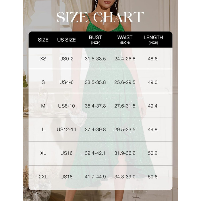 Сукня коктейльна DRESSTELLS для вечірки, весілля, святкування. Зелена сукня на тонких бретелях, довжина до колін, з блискітками, розмір M