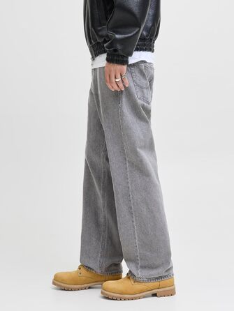 Чоловічі джинси Jack & Jones Jjialex Original Sq 067 Noos сірого кольору, розмір 30W/32L