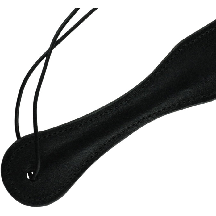 Плескалка для БДСМ з 100% натуральної шкіри буйвола, ручної роботи, 30 см