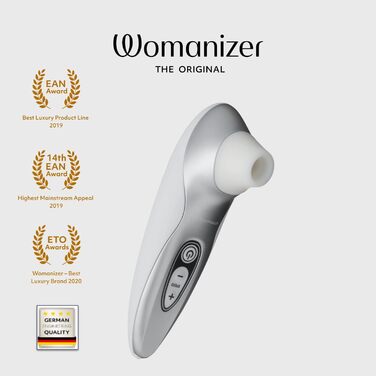 Womanizer Pro 40 - вібратор для клітора, 6 рівнів інтенсивності, водонепроникний, magenta