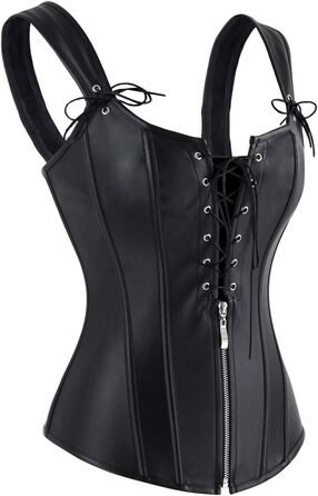 Корсет для жінок KUOSE, чорний, розмір XXL: корсет, бюстгальтер, топ з ефектним дизайном