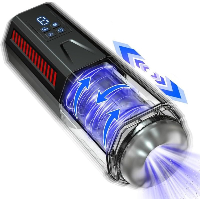 Портативний автоматичний тренажер для чоловіків: кілька частот, просте керування