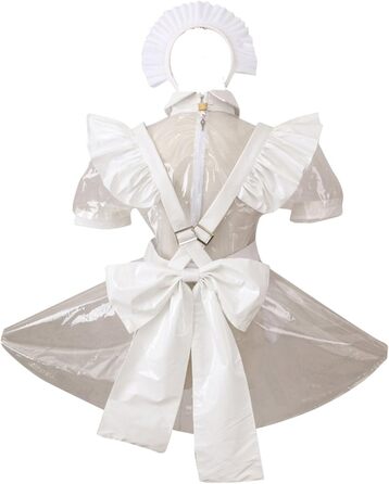 Прозоре плаття-сіточка з PVC для дорослих, костюм, 3XL