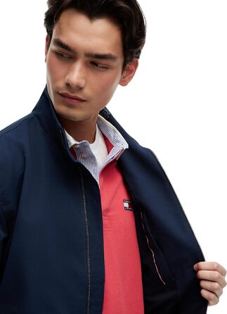Чоловіча куртка Tommy Jeans TJM Essential Jacket Dark Night Navy (синя), розмір M