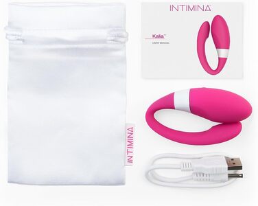 INTIMINA Kalia Mini Масажер для жінок з вібрацією для інтимних ігор та тренування м'язів тазового дна