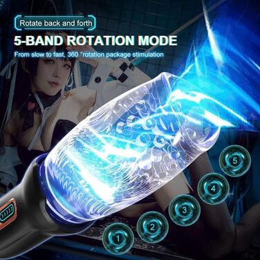 Портативний тренажер для фітнесу для чоловіків, інтелектуальна ротація, мультичастотний