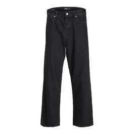 Чоловічі широкі джинси Jack & Jones JJIALEX Baggy Fit, чорний денім, 30W / 32L