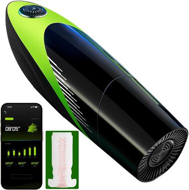 Електричний мастурбатор для чоловіків з 10 режимами, телескопічною функцією та вібрацією, 3D вагіна, стаціонарна підставка (звичайний стиль)