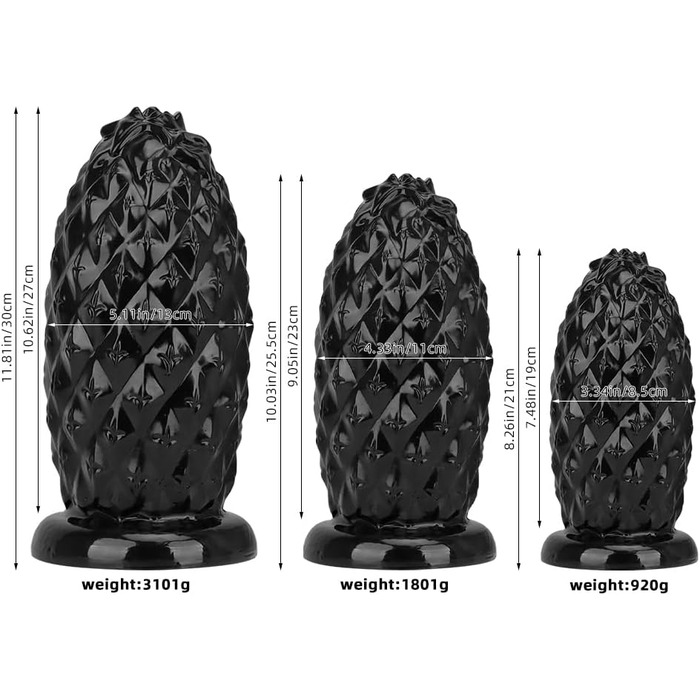 Анальний плагін 10 дюймів, діаметром 4,3 дюйма, великий анальний плагін для жінок, преміум якість, масажер простати, іграшки для дорослих