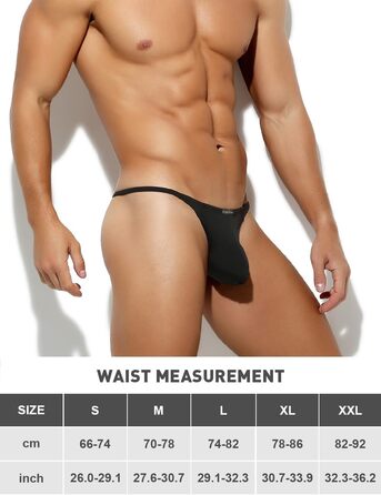 Танга чоловічі Casey Kevin (6 шт.) - XL, багатокольорові