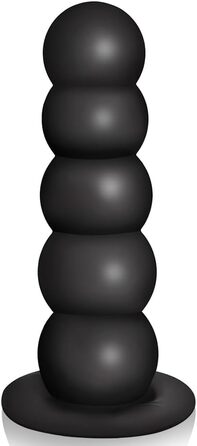 Анал-пробка Roluck з 5 кулями та присоском - іграшка для дорослих (L)