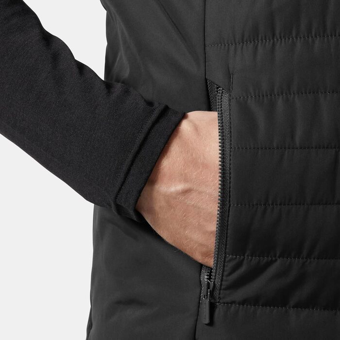 Чоловічий утеплений жилет Helly Hansen Crew Insulator Vest 2.0, колір Ebony (XXL)