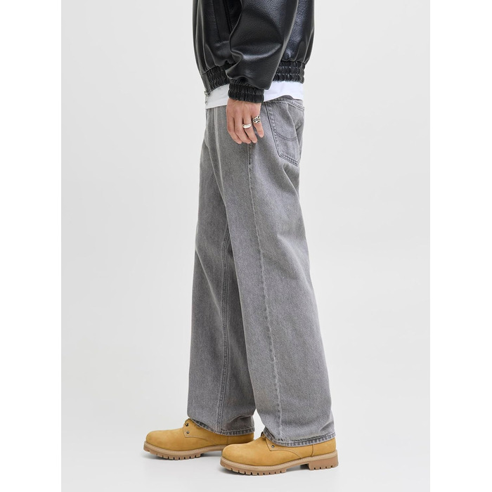 Чоловічі джинси Jack & Jones Jjialex Original Sq 067 Noos сірого кольору, розмір 30W/32L