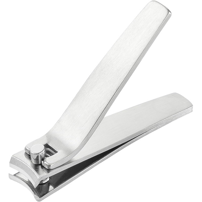 Кусачки для нігтів Zwilling Premium (для пальців рук та ніг), гіпоалергенні, з вигнутим лезом та підсиленим важелем, сріблясті, 60 мм
