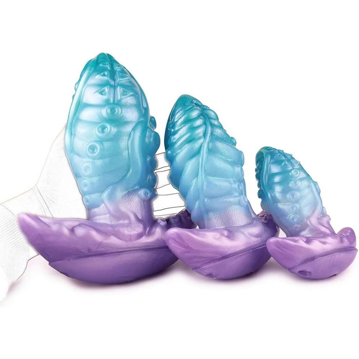 Анальні дилдо набір Lmgoc з вібруючим яйцем: 10 режимів, масажер простати, дилататор для чоловіків та жінок