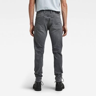 Чоловічі вузькі джинси G-STAR RAW Lancet Skinny сірого кольору Faded Blade, 29W / 32L