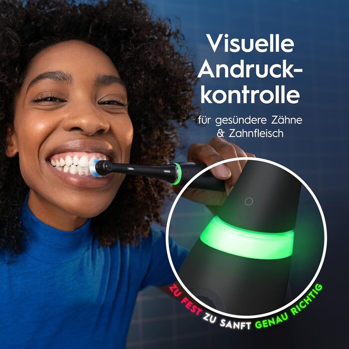 Електрична зубна щітка Oral-B iO Series 6 (Black Lava/Pink Sand), 5 режимів чищення, набір з 3 насадок та дорожнім футляром