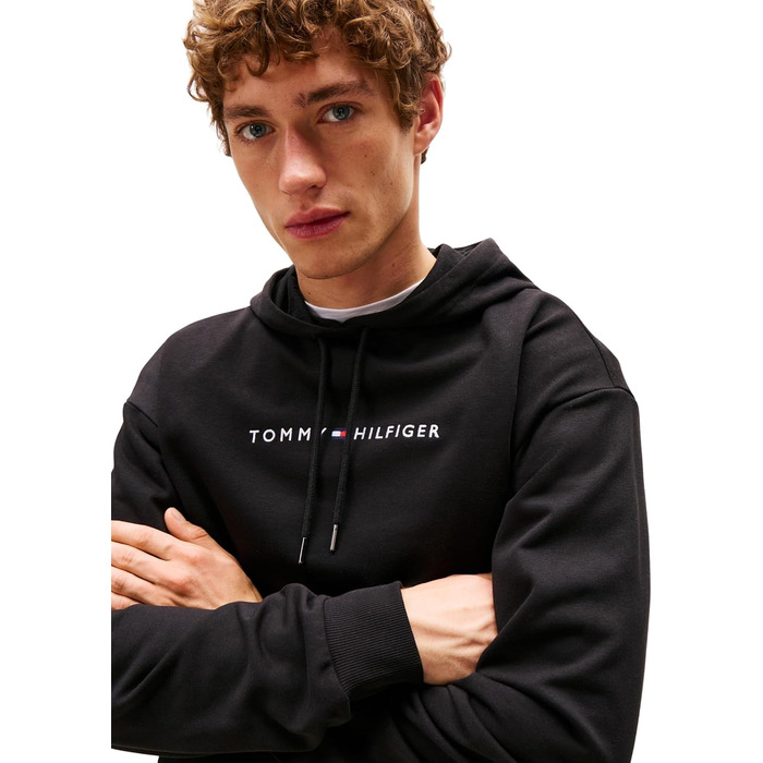 Чоловічий джемпер Tommy Hilfiger чорного кольору, розмір L