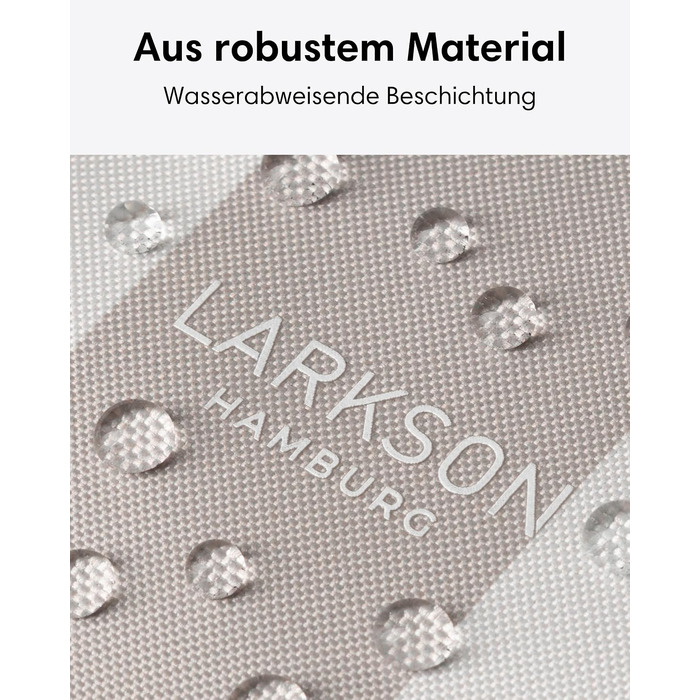 Жіноча сумка-кросбоді LARKSON Solveig Small у формі півмісяця (пісочний смугастий, 3 л)