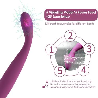 Svakom Coco G-Punkt Вібратор для жінок та пар - тихий, потужний, для швидкого оргазму, стимулятор клітора та ануса