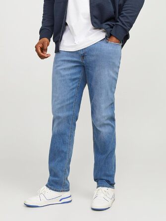 Чоловічі джинси Jack & Jones синього кольору, денім, розмір 44W / 32L