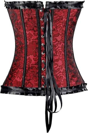 Жіноче корсетне бюстгальтер-топ лілового кольору | Готичний корсет великих розмірів, червоний | Корсет під груди, шнурівка, бюстгальтер, бурлеск, для карнавальних костюмів
