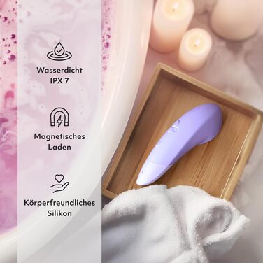 Womanizer Enhance 2 в 1: вібратор клітора та соска-стимулятор | Водонепроникний, акумуляторний | Іграшка для дорослих, фіолетовий