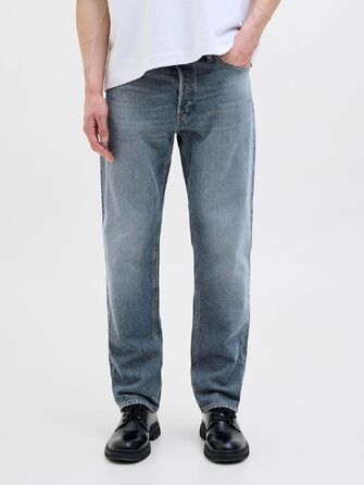 Чоловічі джинси Jack & Jones Jjichris Original SBD 032 Relaxed Fit, синій денім, 30W / 32L