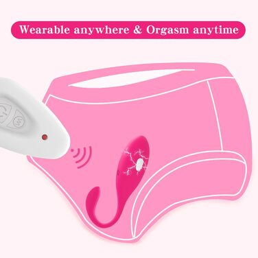 Вібратор для чоловіків та жінок з керуванням через додаток, стимулятор простати, силікон, 3 режими струму та 10 вібраційних режимів