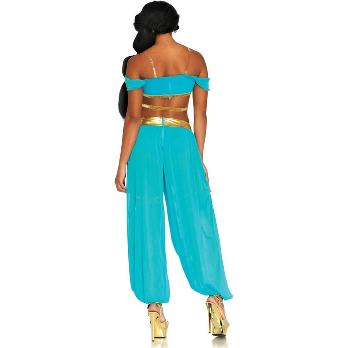 Карнавальний костюм Лег Авеню для жінок 'Оазис Арабської Принцеси', блакитний, розмір M (EUR 38)