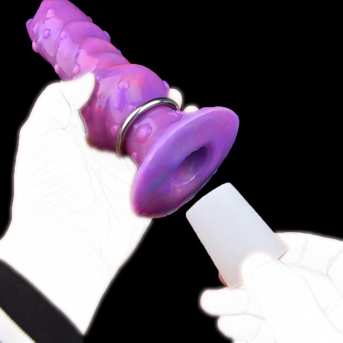 Інопланетний дилда з пневматичним яйцем, що світиться, Lmgoc - анальний плагін, секс-іграшка для жінок та чоловіків