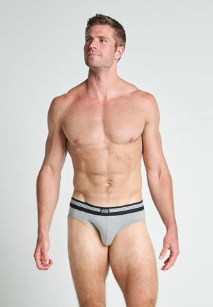 Труси чоловічі Jockey Cotton Stretch, 3 шт. в упаковці, бавовна та еластан, середньою посадкою, чорний колір, XL