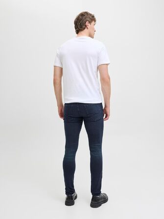Чоловіча джинсова куртка JACK & JONES Casual синього кольору, Denim