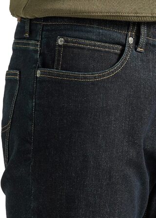 Чоловічі джинси Lee Performance Series Extreme Motion Athletic Fit, великий розмір (36W / 36L), колір Rinse