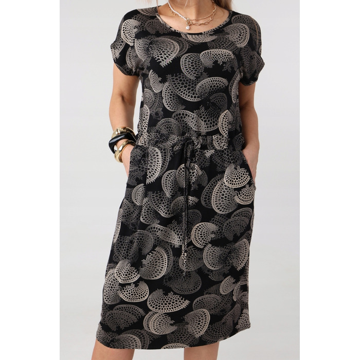Класична повсякденна сукня міді FEMIMODA, розмір 44