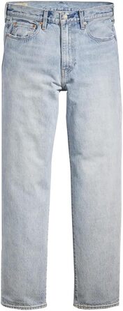 Чоловічі джинси Levi's 568 Loose Straight світло-блакитні Baby Blue Essentials, 34W/34L