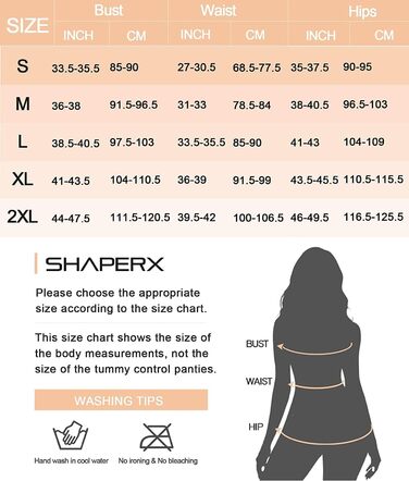 Корсет для схуднення SHAPERX Shapewear для жінок, чорний, моделює фігуру, S