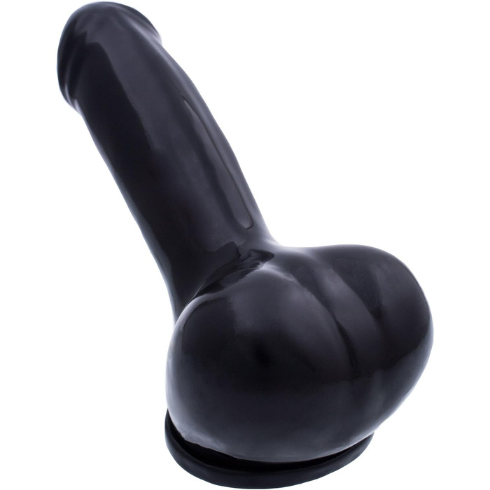 Штучний презерватив для пеніса TOYLIE Adam, чорний, довжина 13 см - з мішком для яєчок та вираженою головкою, Made in Germany