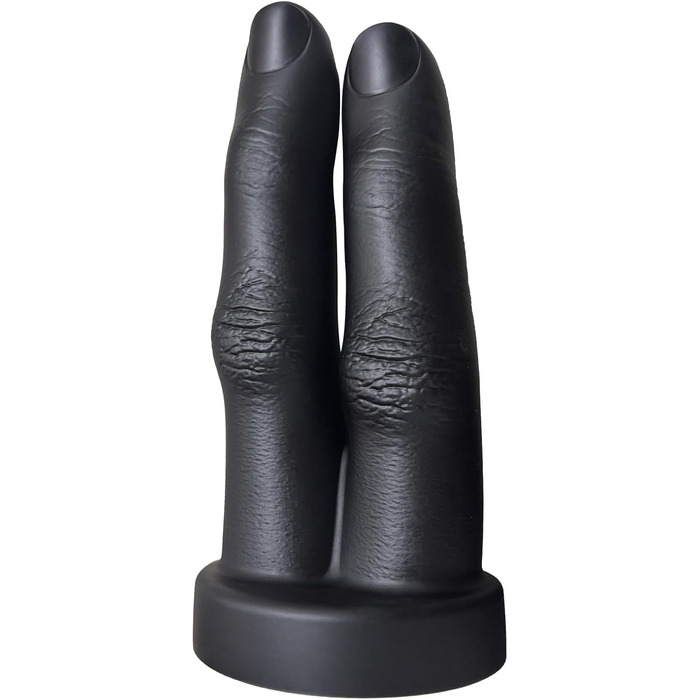 Силіконовий дилда 2.0 з присоскою, 2-в-1, для анального сексу (XXL)