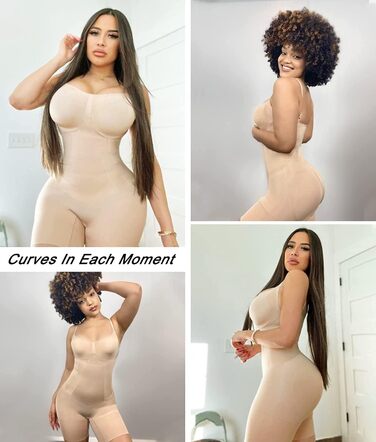 Корсет для схуднення HAPERX Hapewear для жінок, модельний корсет, чорний (XL, Бежевий - повний боді)