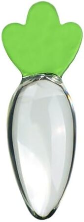 Анальний плаг Karotte Glas: плаг для анусу з скла, іграшка для дорослих