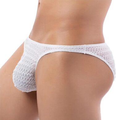 Чоловічі труси-стрінги Faringoto з сітки, дихаючі, сексуальні, біли/Opulenter Garten (L)