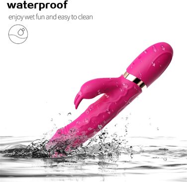 Вібратор G-Punkt Klassischer, 10 режимів вібрації, силіконовий дildo-вібратор, масажний стрижень для жінок та пар (зелений)