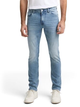 Чоловічі джинси Tom Tailor Josh Regular Slim зі стрейчем, світло-блакитні (33W / 32L, Light Stone Blue Denim)