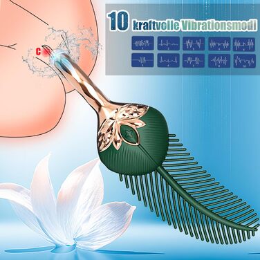 Вібратор для жінок PINTLE Klitoris Stimulator з 10 режимами – стимуляція G-точки, набір вібраторів, секс-іграшки для жінок та пар, тихий силіконовий вібратор, водонепроникний, USB-зарядка