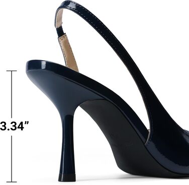 Жіночі туфлі-слингбеки Dream Pairs на підборах, темно-сині (розмір 43 EU)