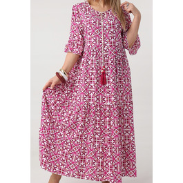 Сукня FEMIMODA в стилі бохо maxi для роботи, розмір 44/46