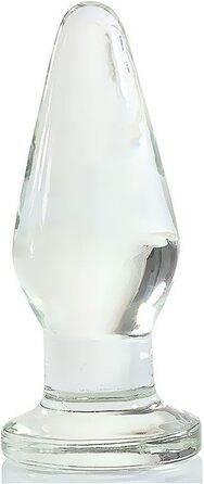 Скляний дилдо для анусу OnundOn - великий розмір 19.3 x 7.2 см